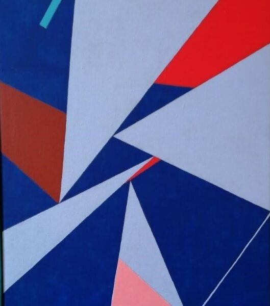 Abstrakt F6 (2022). 30cm x 40cm.