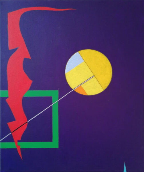 Abstrakt H13 (2024). 50cm x 60cm.