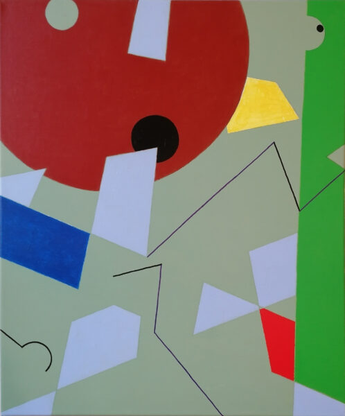 Abstrakt L13 (2024). 50cm x 60cm.