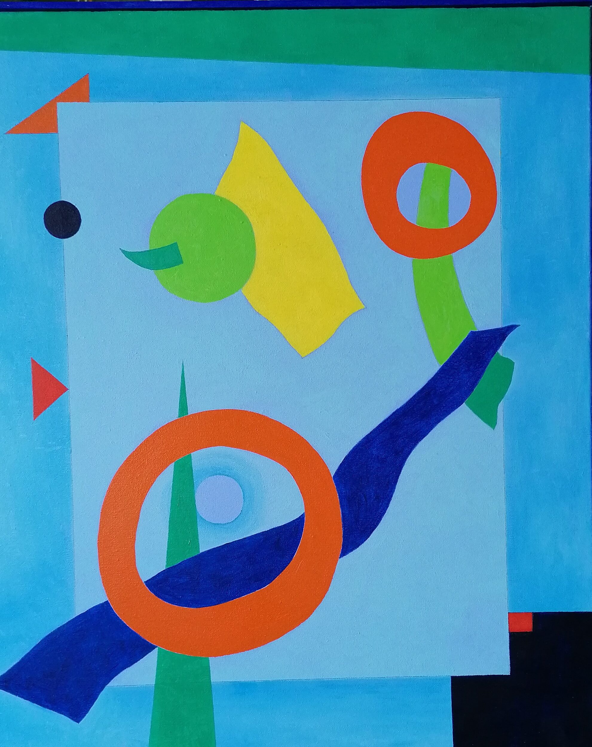 Abstrakt Z8 (2019). 50cm x 60cm.