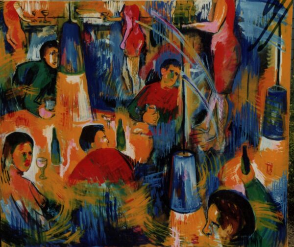 Drop Inn (1996). 120cm x 90cm.