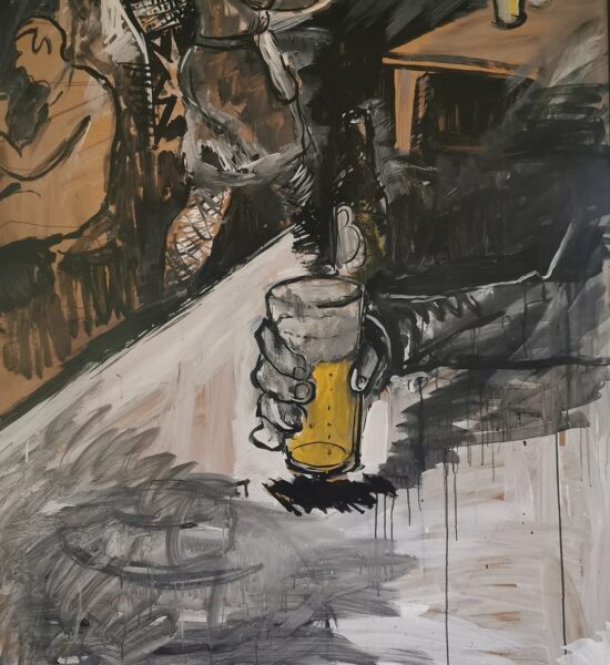 Ølbar (1983). 90cm x 120cm.