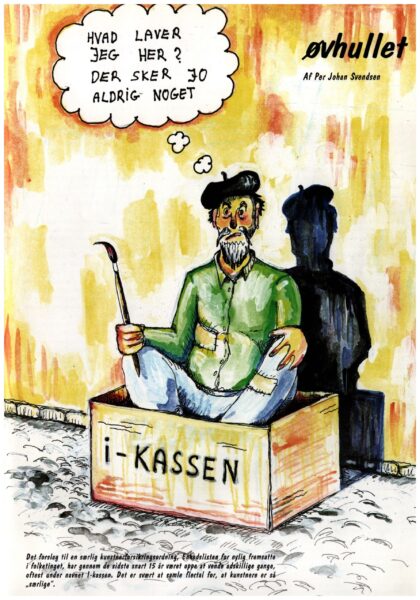 Øvhullet - I-kassen. Tidsskriftet Kunst nr. 3 (1995).