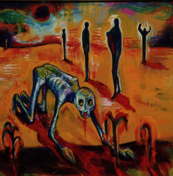 Sult (1997). 120cm x 90cm.